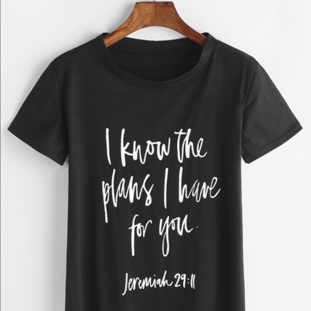 “Plans to prosper” Tee Shirt